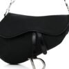 Nylon Saddle Bag Black