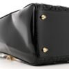 Patent Cannage Medium Lady Dior Black