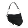 Nylon Saddle Bag Black