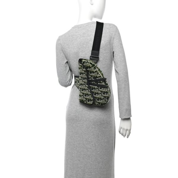 f83b4c460f7a5024c926474df88400f0.jpg Velvet Oblique Mens Saddle Bag Black Green