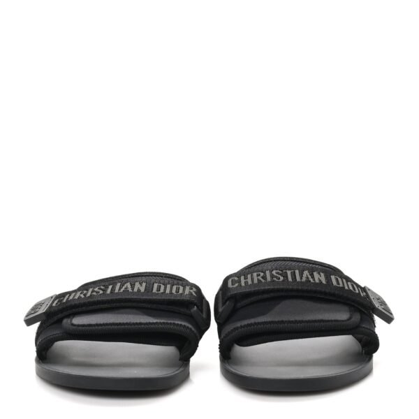 Technical Stretch Fabric Camouflage Dio(r)evolution Slide Sandals 39 Black Military