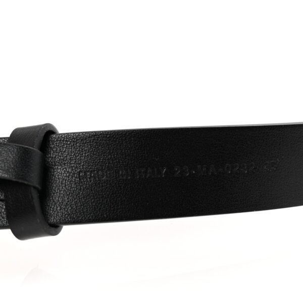 Calfskin Crystal 30 Montaigne Belt 85 34 Black