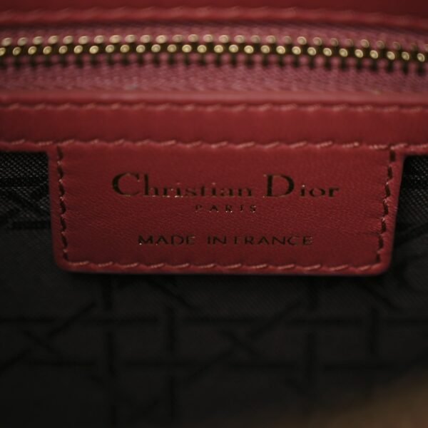 f9e23d9ee1b9b20a36cda0fe1f28feb0.jpg Lambskin Cannage Medium Lady Dior Pink Honey