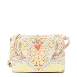 ff152683da2b0f9b3588aa7369ab6084.jpg Calfskin Printed Dior In Lights Lady Dior 2-In-1 Pouch Latte Multicolor