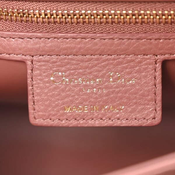 ffb3d32c10456272dc20be9a65b55664.jpg Calfskin Cannage Medium Caro Bag Rust