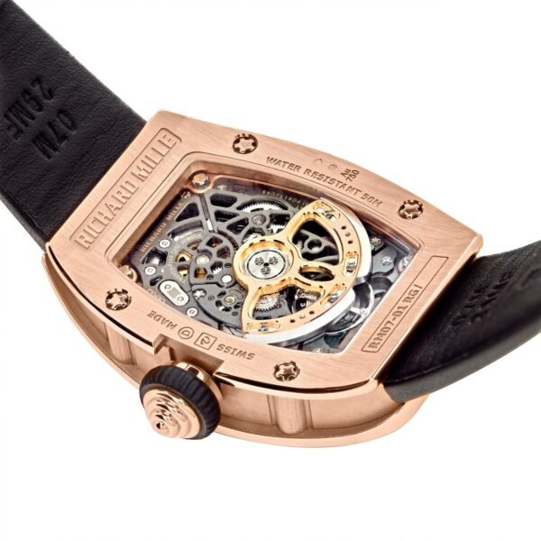 Richard Mille RM 07-01 'Ladies' Rose Gold Diamond Set Jasper Dial