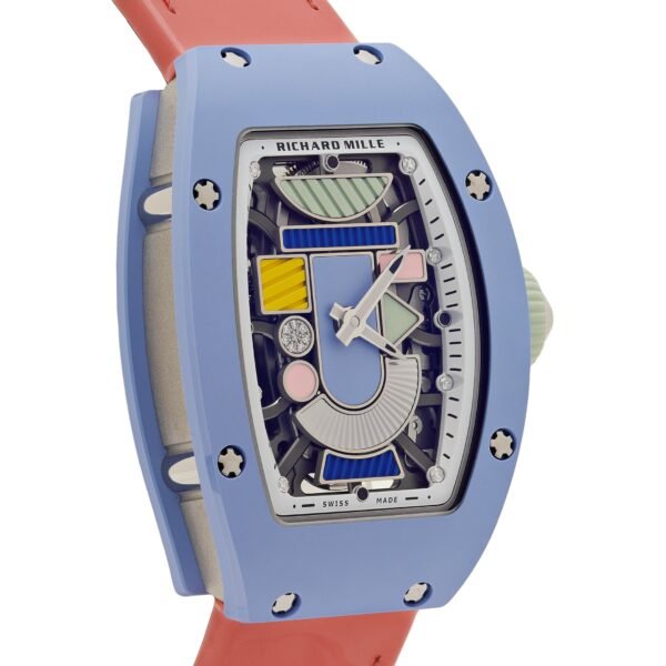 Richard Mille RM 07-01 'Ladies' Coloured Ceramics Powder Blue Ceramic Limited Edition