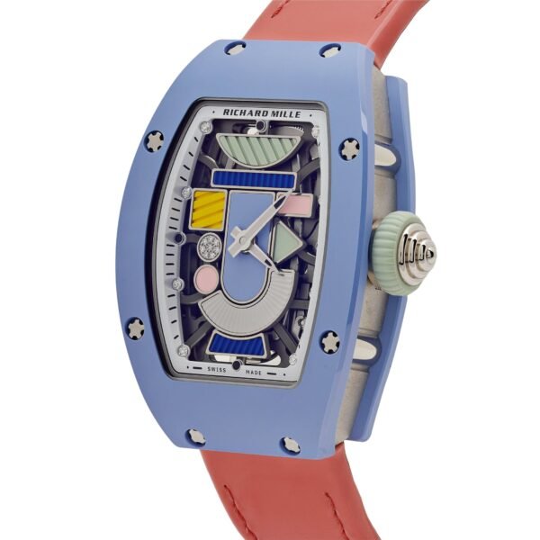 Richard Mille RM 07-01 'Ladies' Coloured Ceramics Powder Blue Ceramic Limited Edition