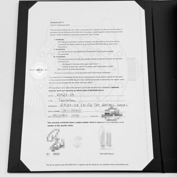 Richard Mille RM 27-03 Tourbillon Rafael Nadal Red Yellow Quartz TPT Limited Edition of 50