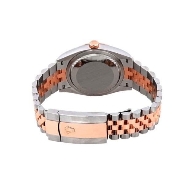 rolex-datejust-126231-everose-gold-automatic-black-diamond-dial-jubilee-2.jpg Rolex Datejust 126231 Everose Two-Tone Perfect Clone Quality