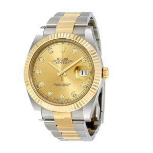 rolex-datejust-126333-41mm-steel-gold-automatic-champagne-dial-replica-1.jpg Rolex Datejust 126333-0011 Champagne Diamond Dial Luxury Clone Quality