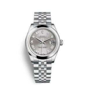 rolex-datejust-31-178240-0001.jpg Rolex Datejust 31mm – Ref: 178240-0001 – Rhodium Grey Dial, Stainless Steel Jubilee Bracelet Women’s Watch
