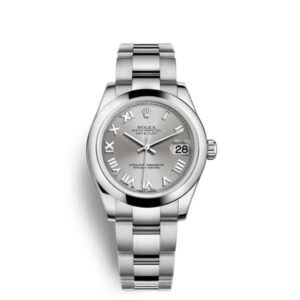 rolex-datejust-31-178240-0006.jpg Rolex Datejust 31mm – Ref: 178240-0006 – Rhodium Grey Dial, Stainless Steel Oyster Bracelet Women’s Watch