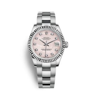 rolex-datejust-31-178274-0040.jpg Rolex Datejust 31mm – Ref: 178274-0040 – Pink Dial, Stainless Steel Oyster Bracelet Women’s Watch