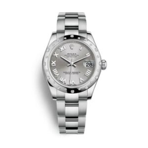 Rolex Datejust 31mm – Ref: 178344-0011 – Rhodium Grey Dial, Stainless Steel Oyster Bracelet Women’s Watch