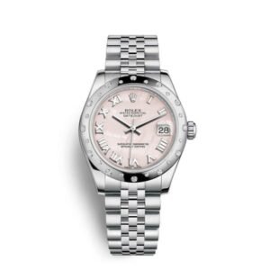Rolex Datejust 31mm – Ref: 178344-0033 – Pink Dial, Stainless Steel Jubilee Bracelet Women’s Watch