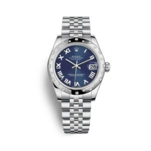 Rolex Datejust 31mm – Ref: 178344-0035 – Blue Dial, Stainless Steel Jubilee Bracelet Women’s Watch