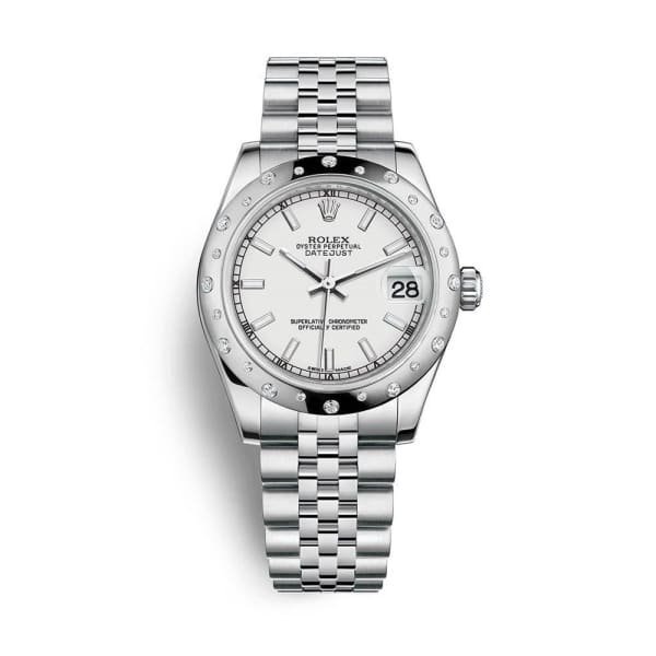 Rolex Datejust 31mm – Ref: 178344-0045 – White Dial, Stainless Steel Jubilee Bracelet Women’s Watch