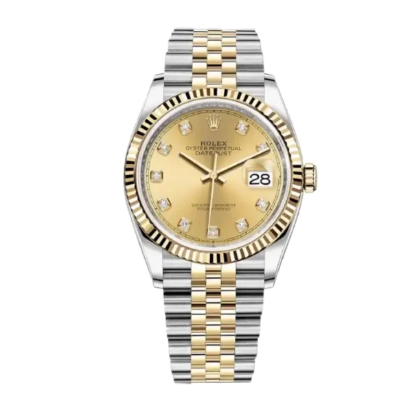 rolex-datejust-36-gold-126233-jubilee-replica-1.webp Rolex Datejust 126233 “Yellow Rolesor” Ultimate Clone Quality