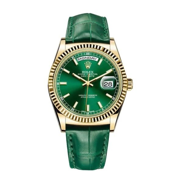 rolex-day-date-118138.jpg Rolex Day-Date 118138-0003 “Green Dial” Superior Replica