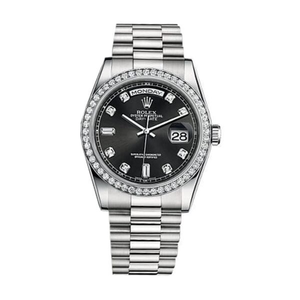Rolex Day-Date White Diamond 228349RBR First-Class Clone