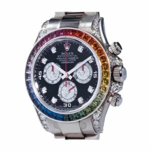 rolex-daytona-cosmograph-white-gold-diamond-set-custom-rainbow-116599rbow.jpg Rolex Cosmograph Daytona 116599RBOW “Black Diamond” Exclusive Clone Edition