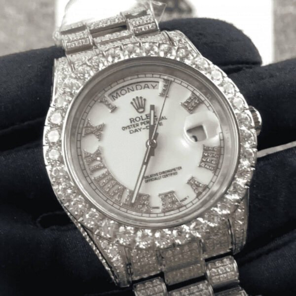 Rolex Day-Date II Diamond-Set Timepiece 218239 True Clone 1:1