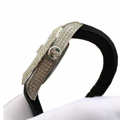 rolex-submariner-flex-rubber-strap-iced-out-bezel-40mm-116336.jpg Rolex Submariner 116336 “Oysterflex” Ultimate Clone Quality